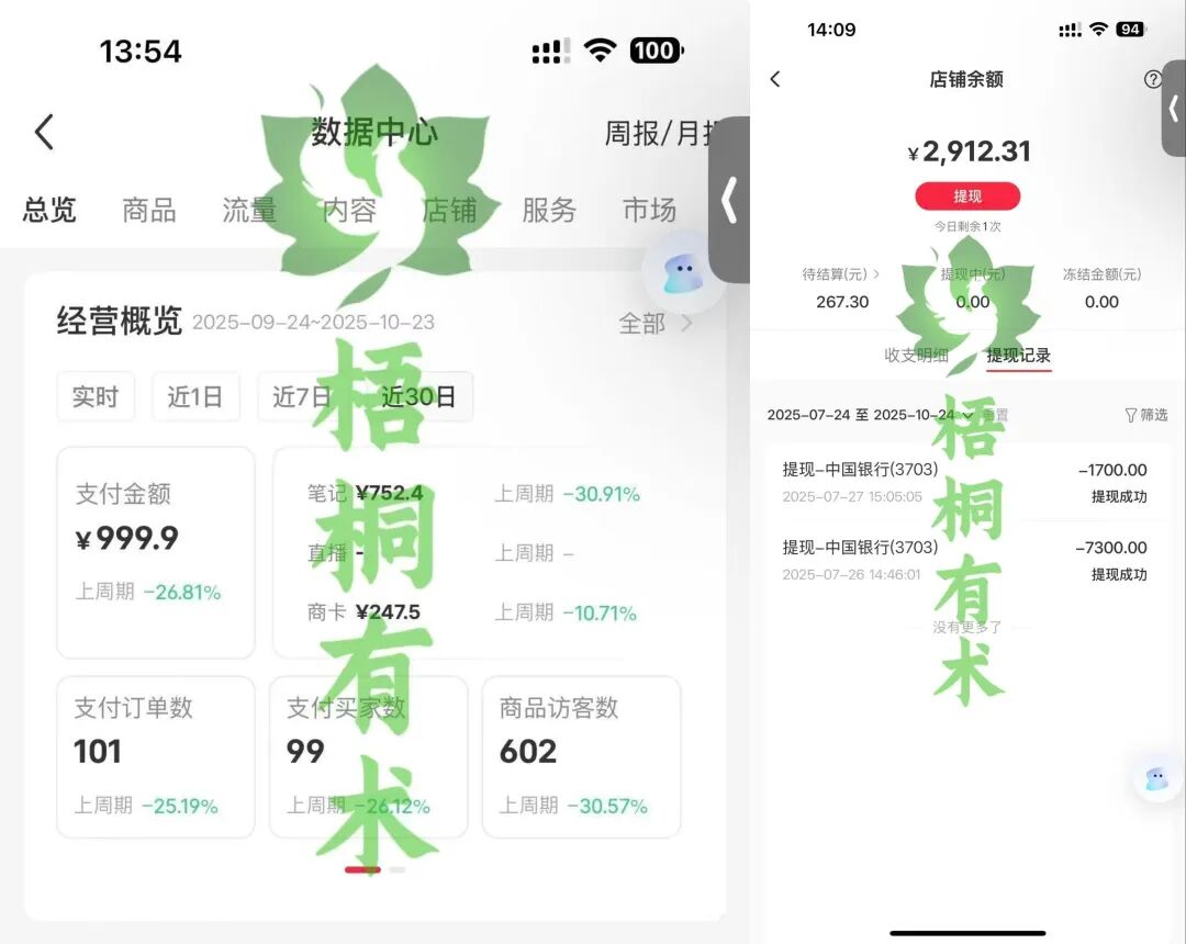 0基础小白小红书做这个,已到手12912,一台手机就能操作!
